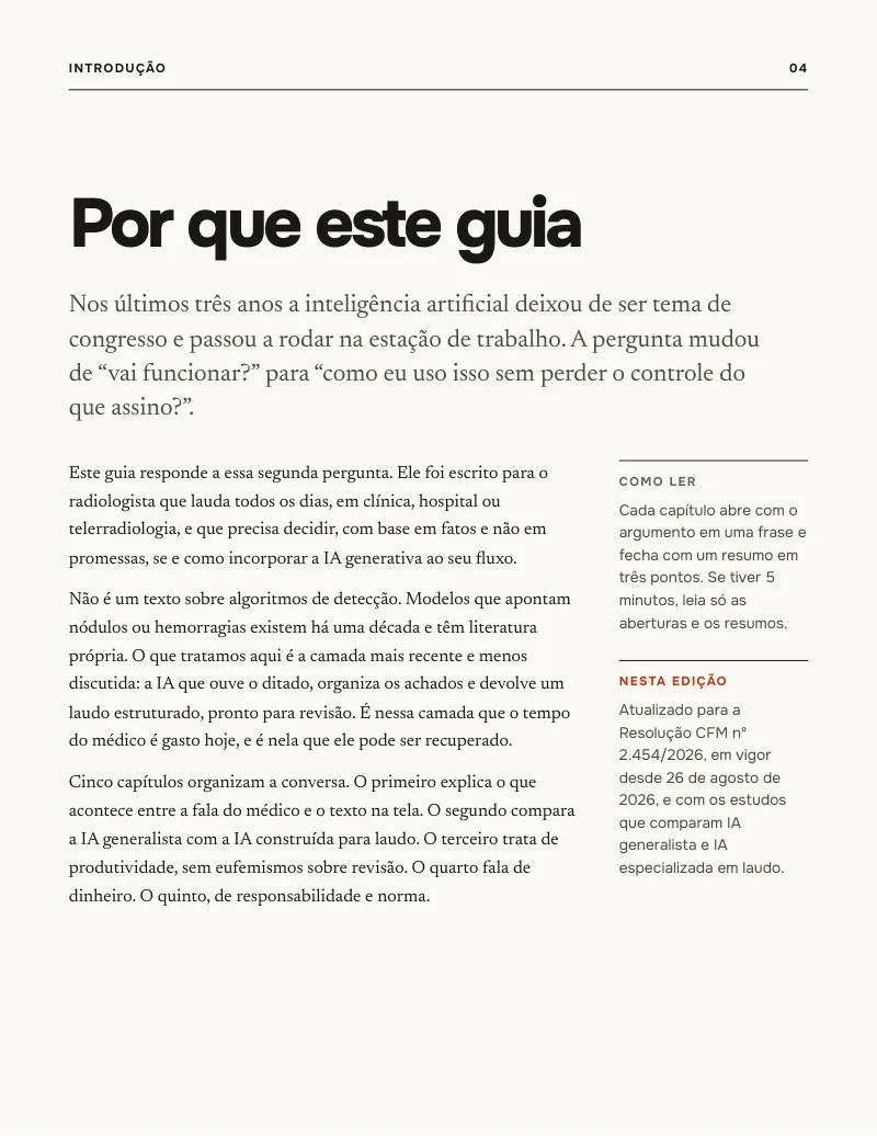 Página 4 do e-book: introdução, por que este guia