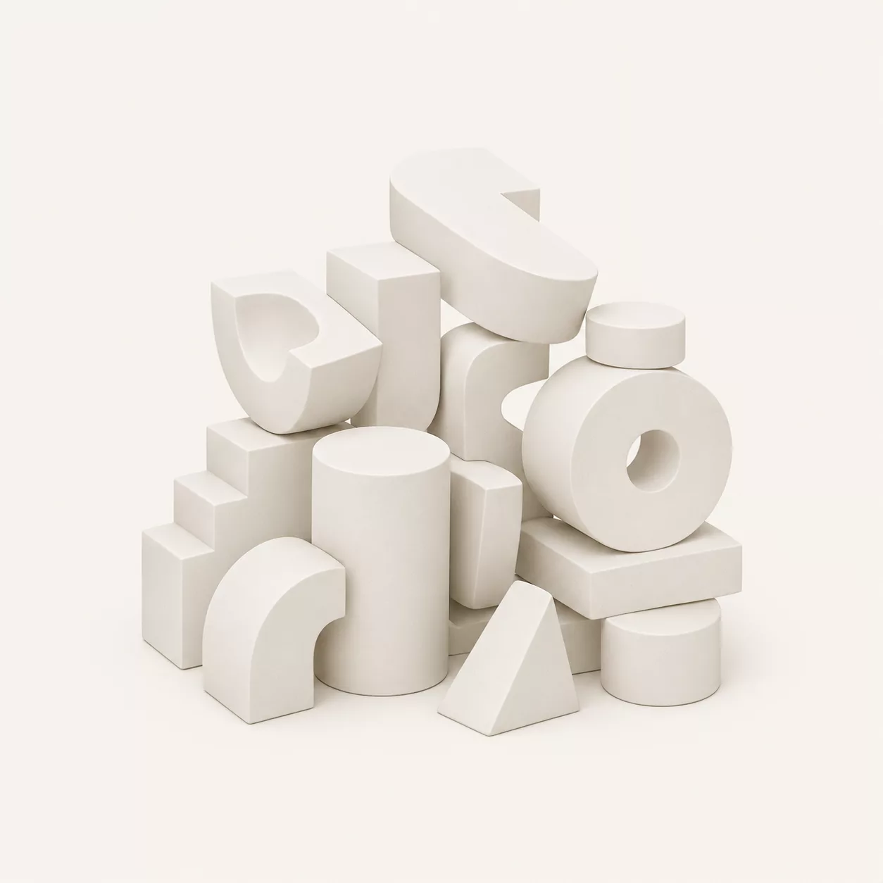 Layered geometric shapes representing the classification systems